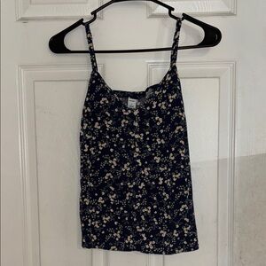 Old Navy Blue Sleeveless Fitted Camisole